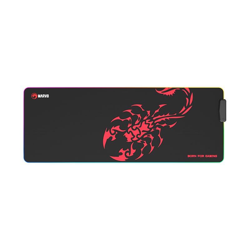 Коврик для мыши Marvo MG011 RGB Gaming Mouse Pad 80х30 см Черный (608898)