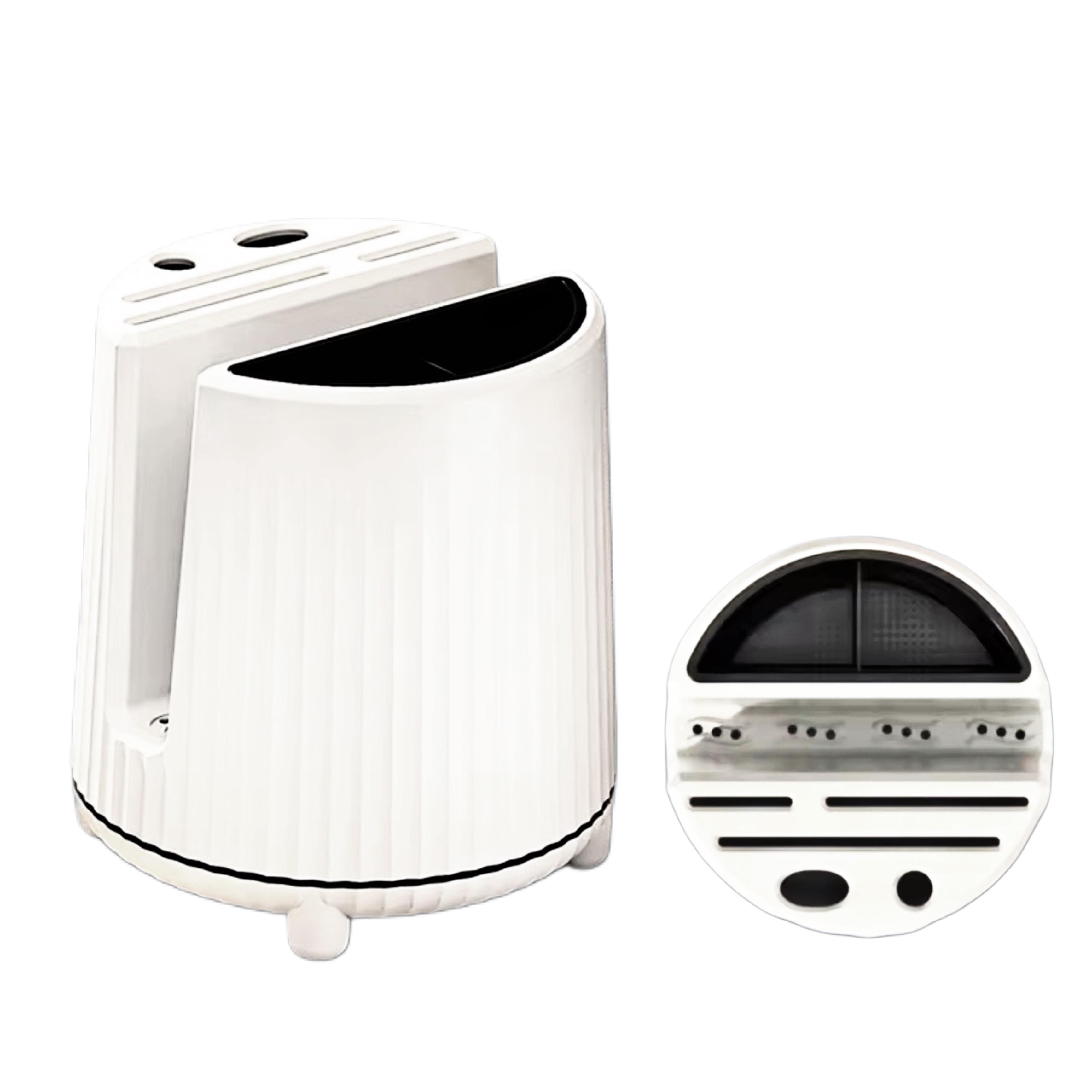 Органайзер для кухні пластиковий настільний поворотний з підставкою - фото 5