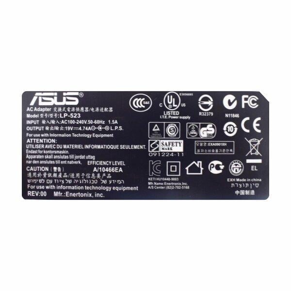 Адаптер питания для ноутбука Asus 19V 4,74A 5,5x2,5 (700042) - фото 4 Адаптер питания для ноутбука Asus 19V 4,74A 5,5x2,5 (700042) - фото 4