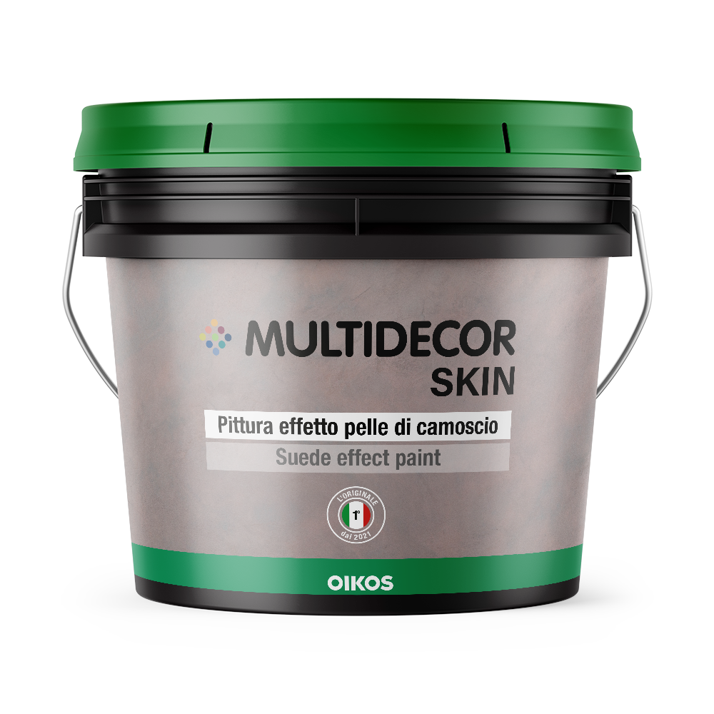 Краска декоративная водоэмульсионная Oikos MULTIDECOR SKIN 1 л (2493479333)