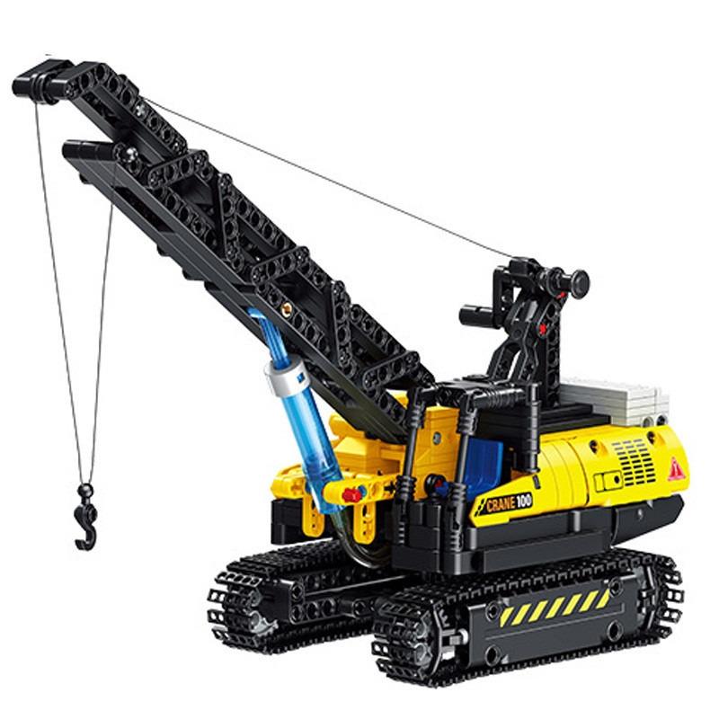 Машинка детская-конструктор Кран FC 9222 528 деталей (160037)