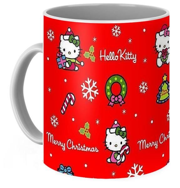 Чашка GeekLand Hello Kitty Merry Christmas 330 мл (HK.02.02)