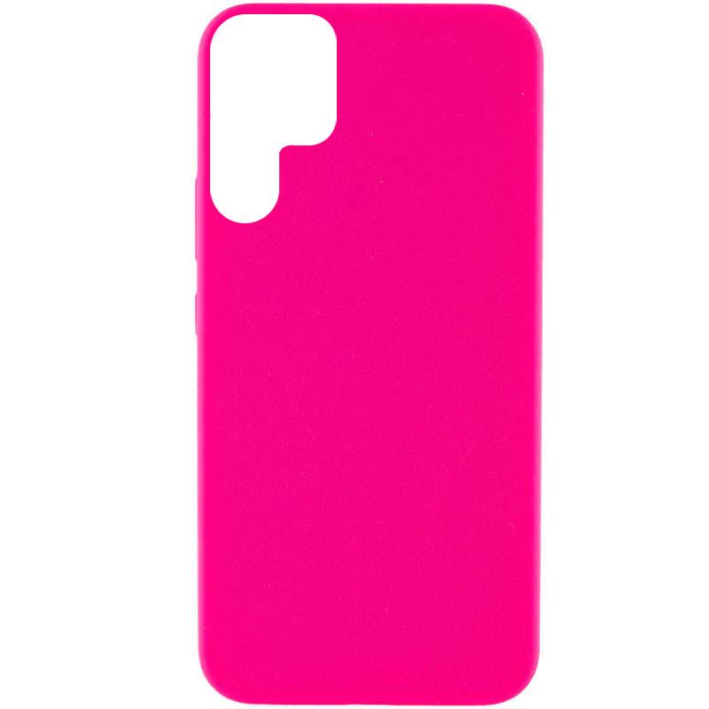 Противоударный чехол Silicone Cover Lakshmi Full Camera (AAA) для Samsung Galaxy S22 Ultra РОЗОВЫЙ / BARBIE PINK