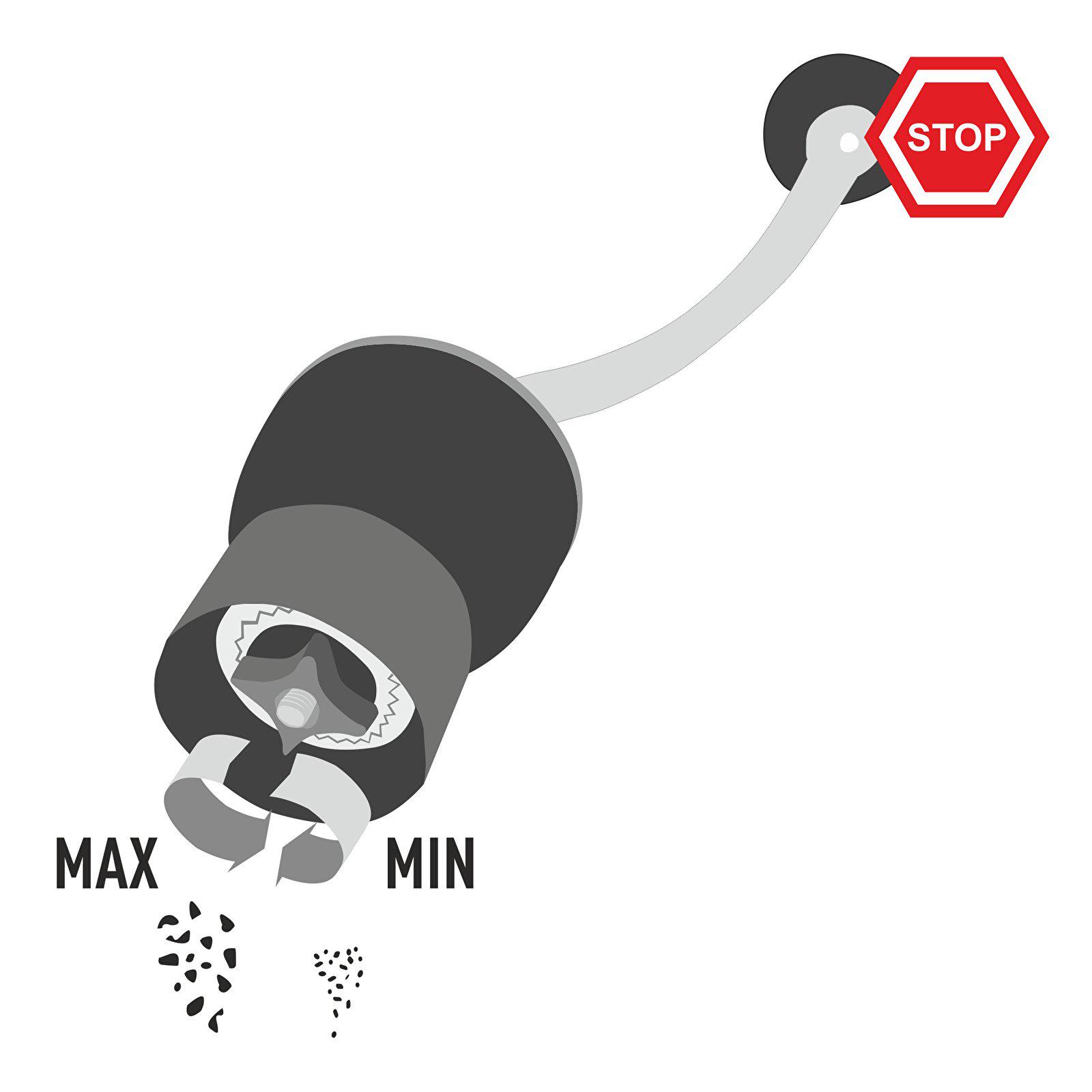 Кавомолка ручна Browin 17 см (320500) - фото 5 Кавомолка ручна Browin 17 см (320500) - фото 5