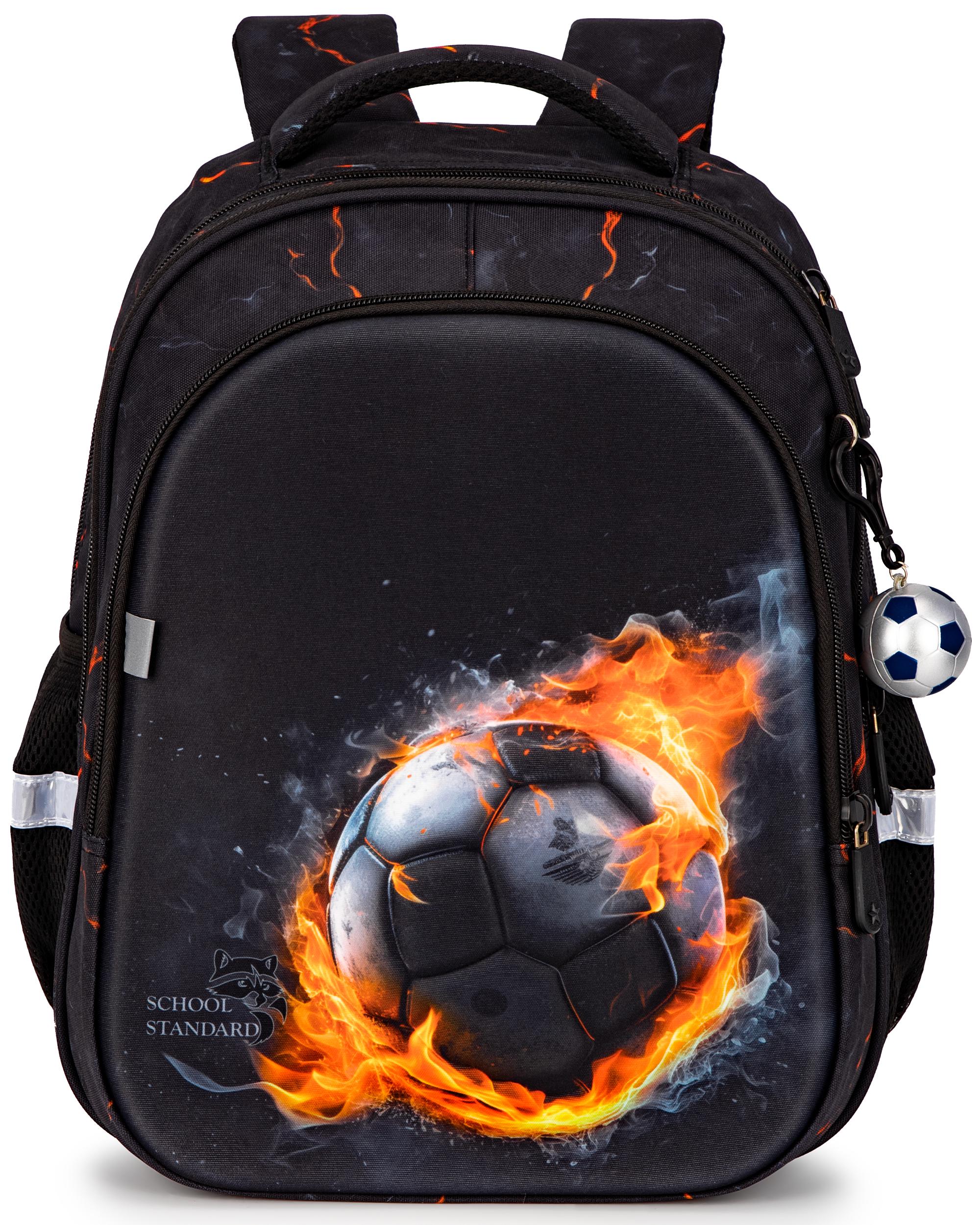 Шкільний рюкзак для хлопчика School Standard М'яч ортопедичний для першокласника 38х30х18 см (150-18) - фото 2 Шкільний рюкзак для хлопчика School Standard М'яч ортопедичний для першокласника 38х30х18 см (150-18) - фото 2