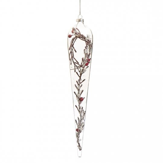 Елочная игрушка Сосулька 5х30 см (003NB) Елочная игрушка Сосулька 5х30 см (003NB)