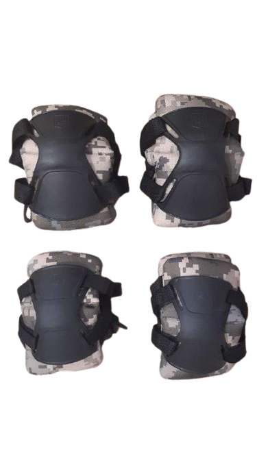 Комплект наколінники та налокітники KP-7 аналог Нато для армії ЗСУ ізолон Піксель