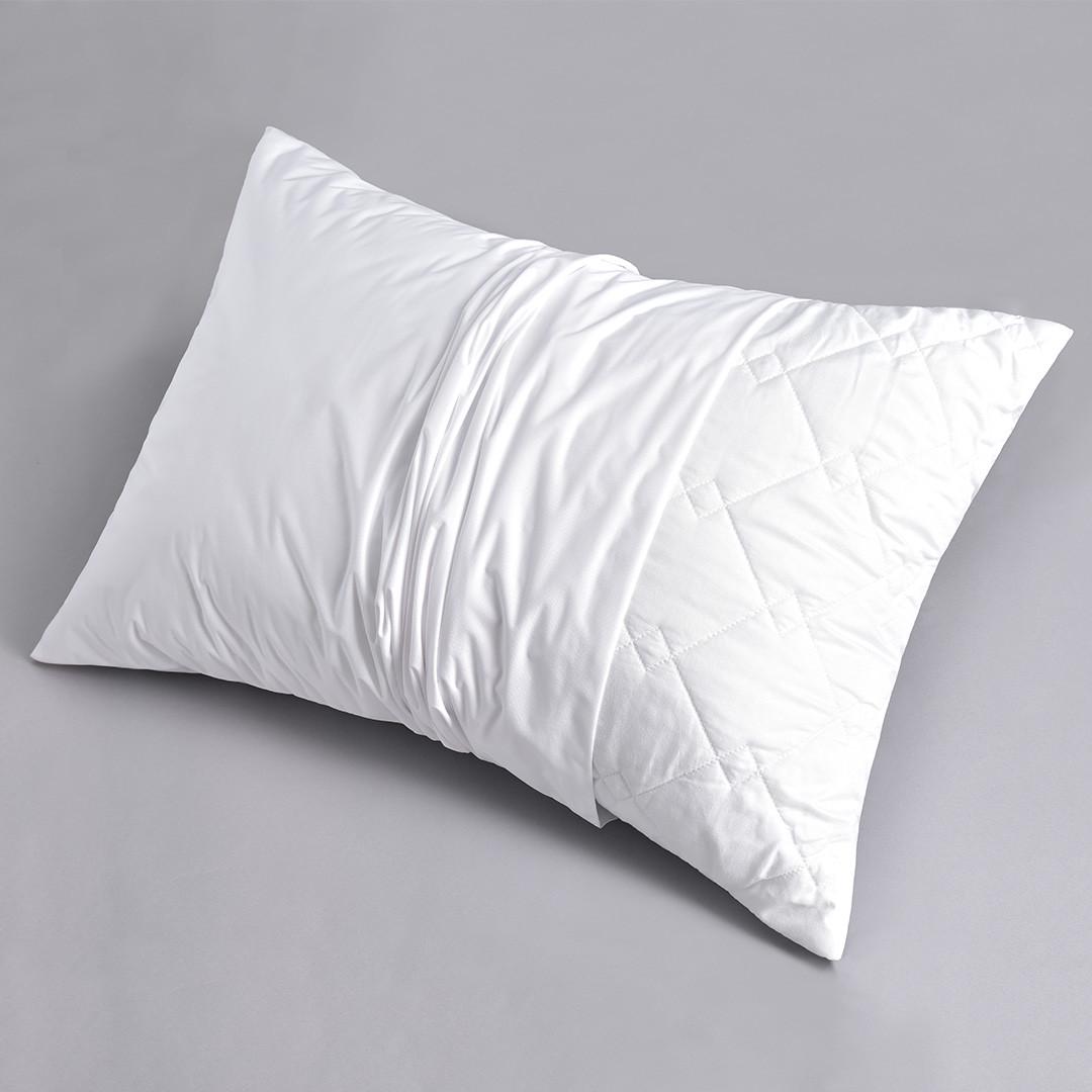 Наволочка-чохол IDEIA Aqua Stop махра водонепроникна 50х70 см Білий (28092474) Наволочка-чохол IDEIA Aqua Stop махра водонепроникна 50х70 см Білий (28092474)