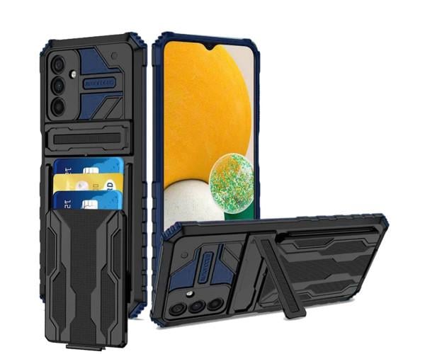 Чехол-накладка Armor Case with Card Slot для Samsung Galaxy A24 4G Синий