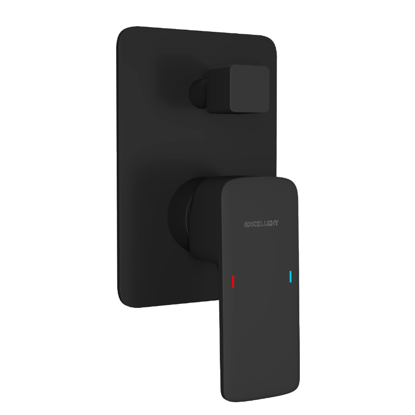 Смеситель для душа Excellent Keria однорычажный Черный матовый (AREX.2045BL)