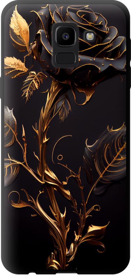Чехол на Samsung Galaxy J6 2018 Роза 3 (5552b-1486-42517)