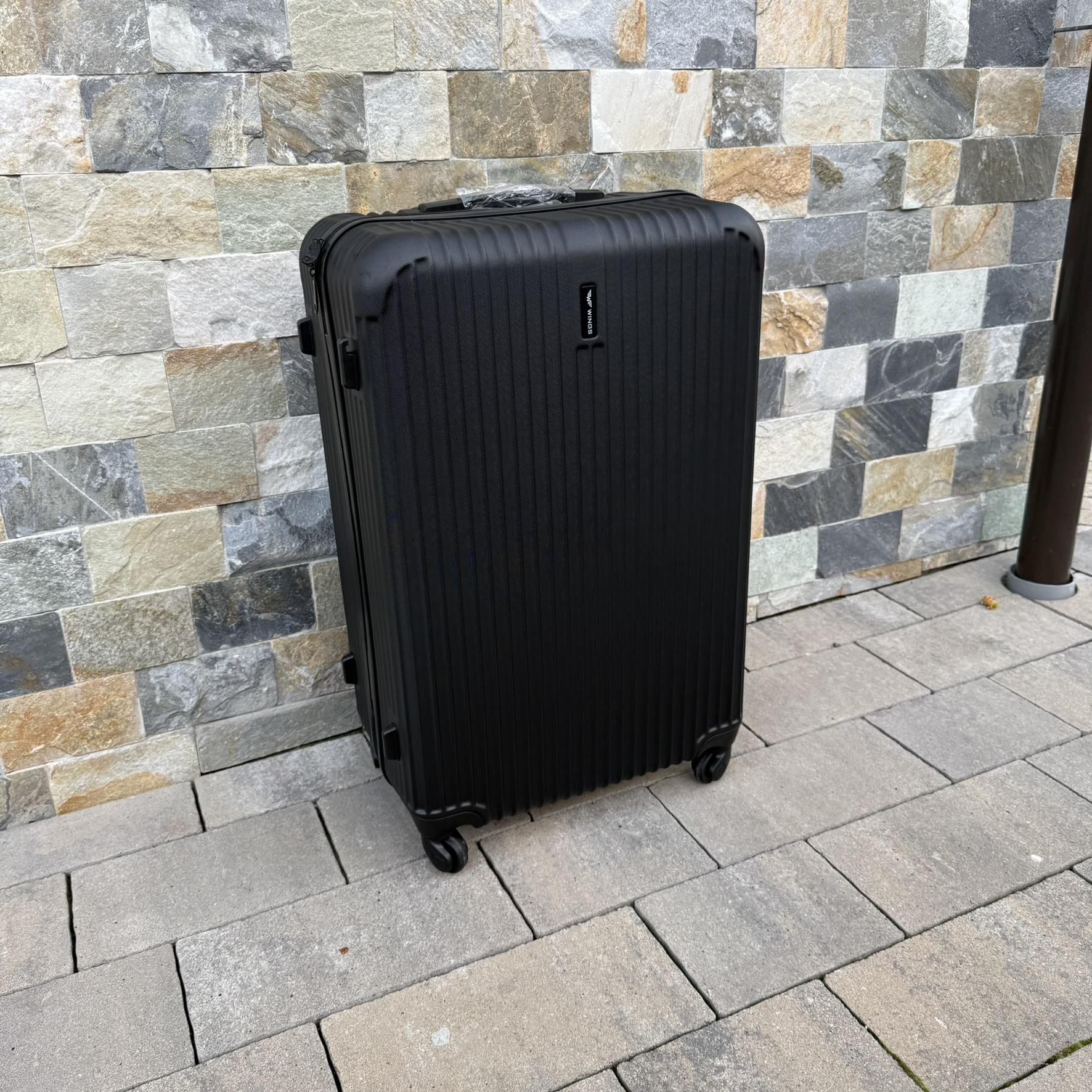 Чемодан Wings TR058 дорожный L Черный (30631210) - фото 4