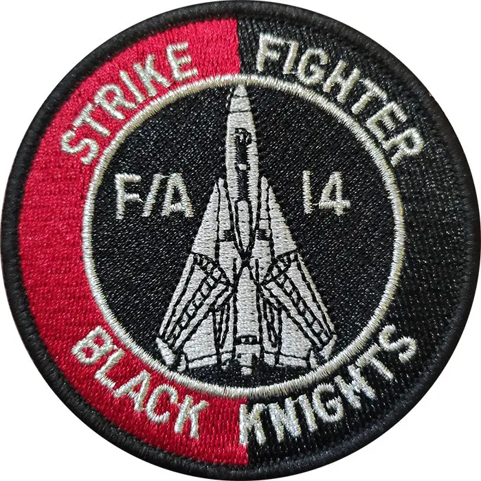 Нашивка Top Gun F/A-14 Strike Fighter Black Knights US Air Force (Air Force1top)