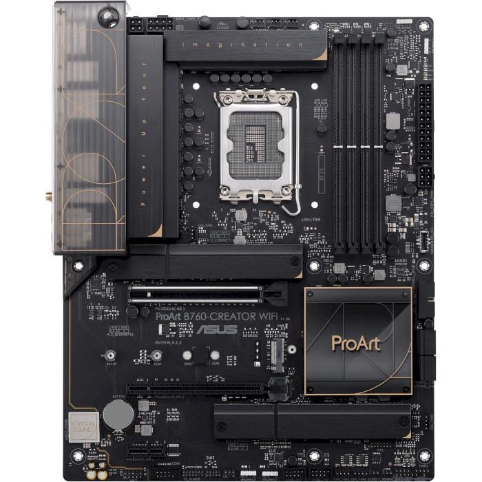 Материнська плата Asus ProArt B760-Creator WiFi s1700/4DDR5/HDMI/DP/3PCIe/4SATA/3M,2/LAN2,5Gb