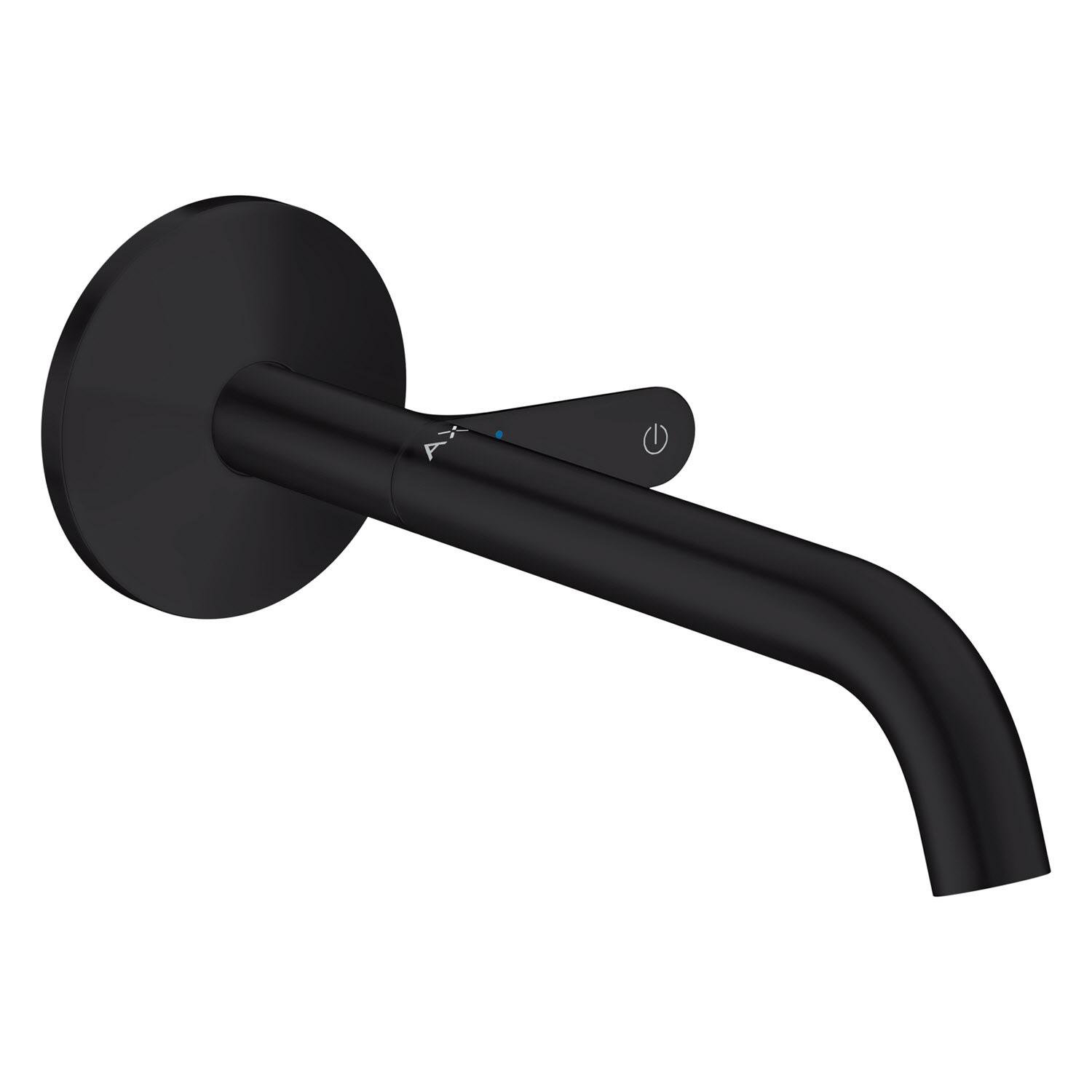 Часть внешняя смесителя без скрытой части Hansgrohe AXOR One 48112670 Черный (142287)