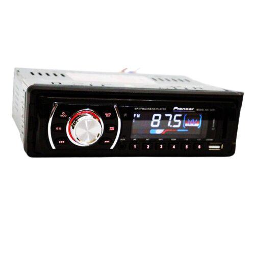 Автомагнитола 2031 USB/MP3/FM 1DIN SD/MMC слот Черный (lp-75057_445) - фото 3