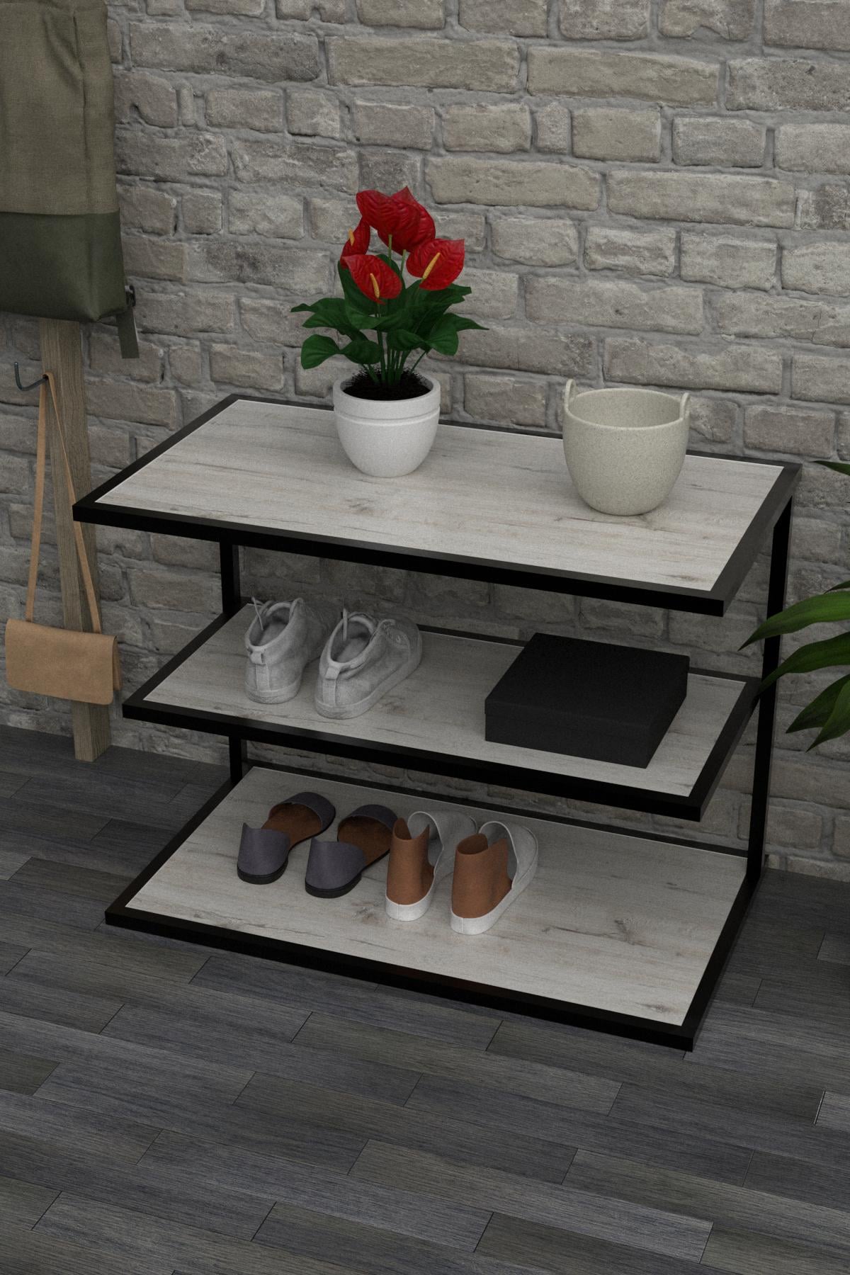 Этажерка EcoLoft Astellis DSP-1152 в стиле лофт Дуб Кортона (24365388)