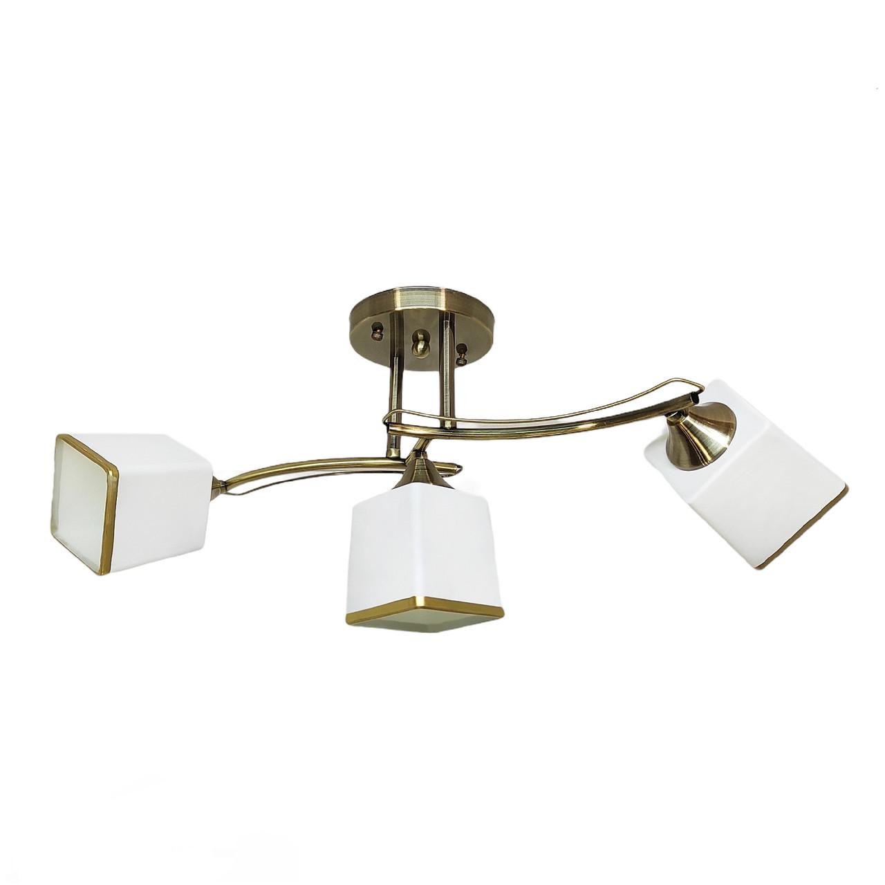 Люстра потолочная Svet Хай-Тек Латунь (193054/3ab.sv)