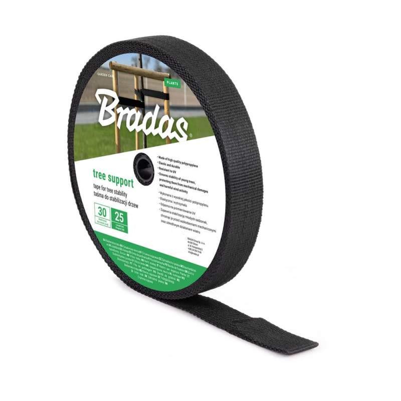 Лента для стабилизации деревьев Bradas TREE SUPPORT 30 мм/25 м (TYTS3025/BK) Лента для стабилизации деревьев Bradas TREE SUPPORT 30 мм/25 м (TYTS3025/BK)