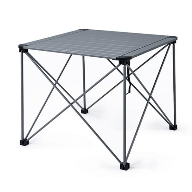Туристичний стіл складаний Naturehike CNK2450JJ013 M 52,5х52,5х46 см Grey (6976507663267)