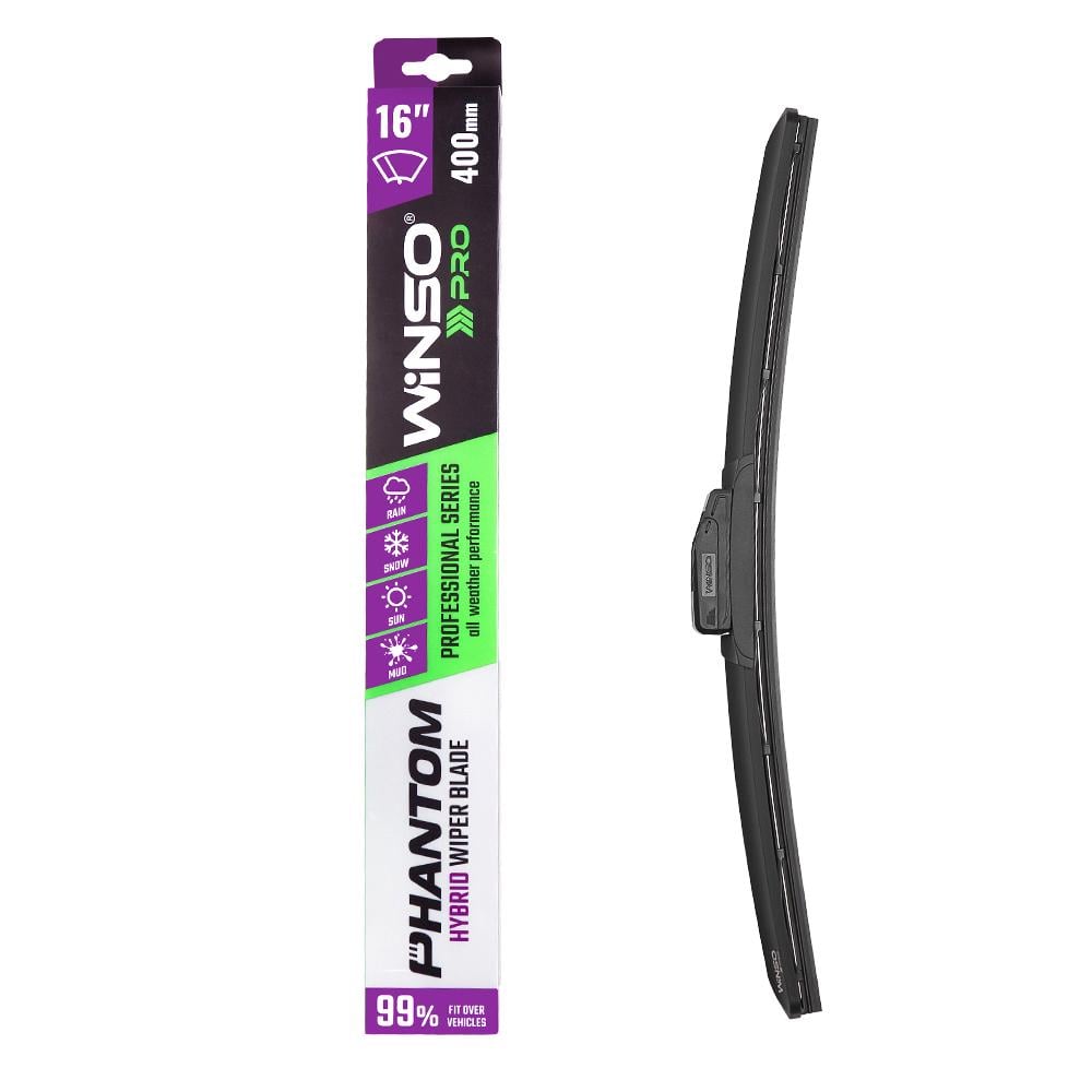 Щетка стеклоочистителя гибридная WINSO Pro Phantom 16/400 мм (118400)