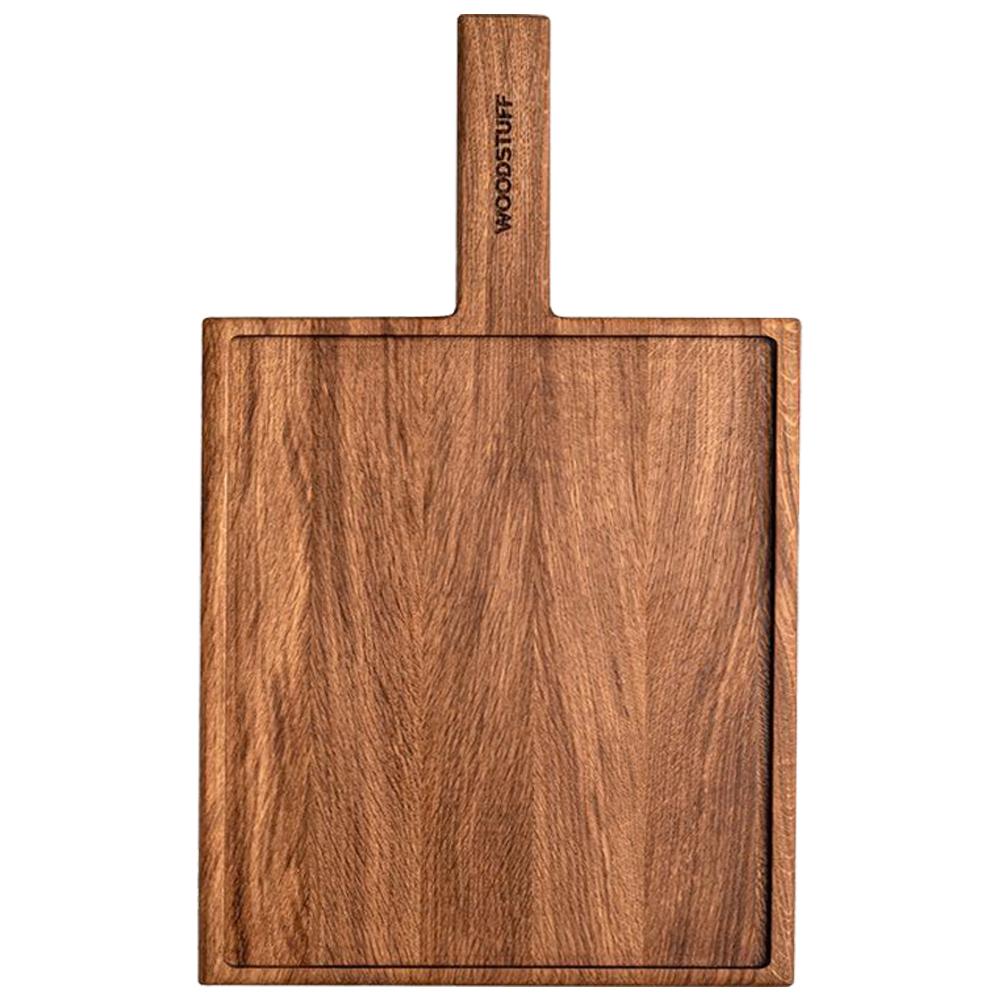 Деревянная разделочная доска Woodstuff 32x24 см прямоугольной формы с дуба Дуб/Терра (wds_0124)