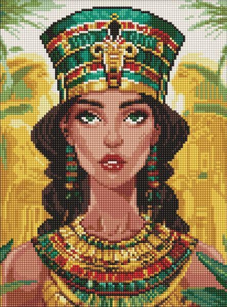 Алмазная мозаика Ideyka Египетская принцесса 30x40 см (Id-AMO8065)