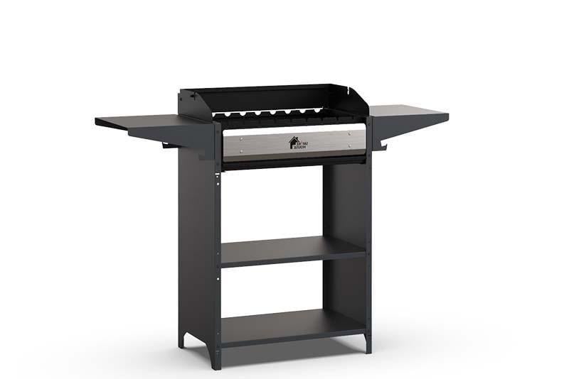 Мангал Smoke House High Tech 600 з вітрозахистом (500004) - фото 3