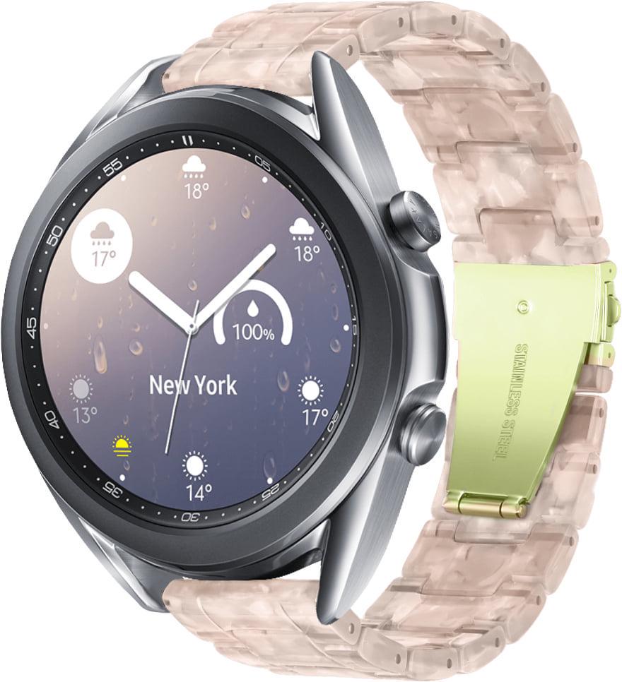 Ремешок из смолы Resin для смарт-часов Galaxy Watch 3 41 мм Pink (28800-31)