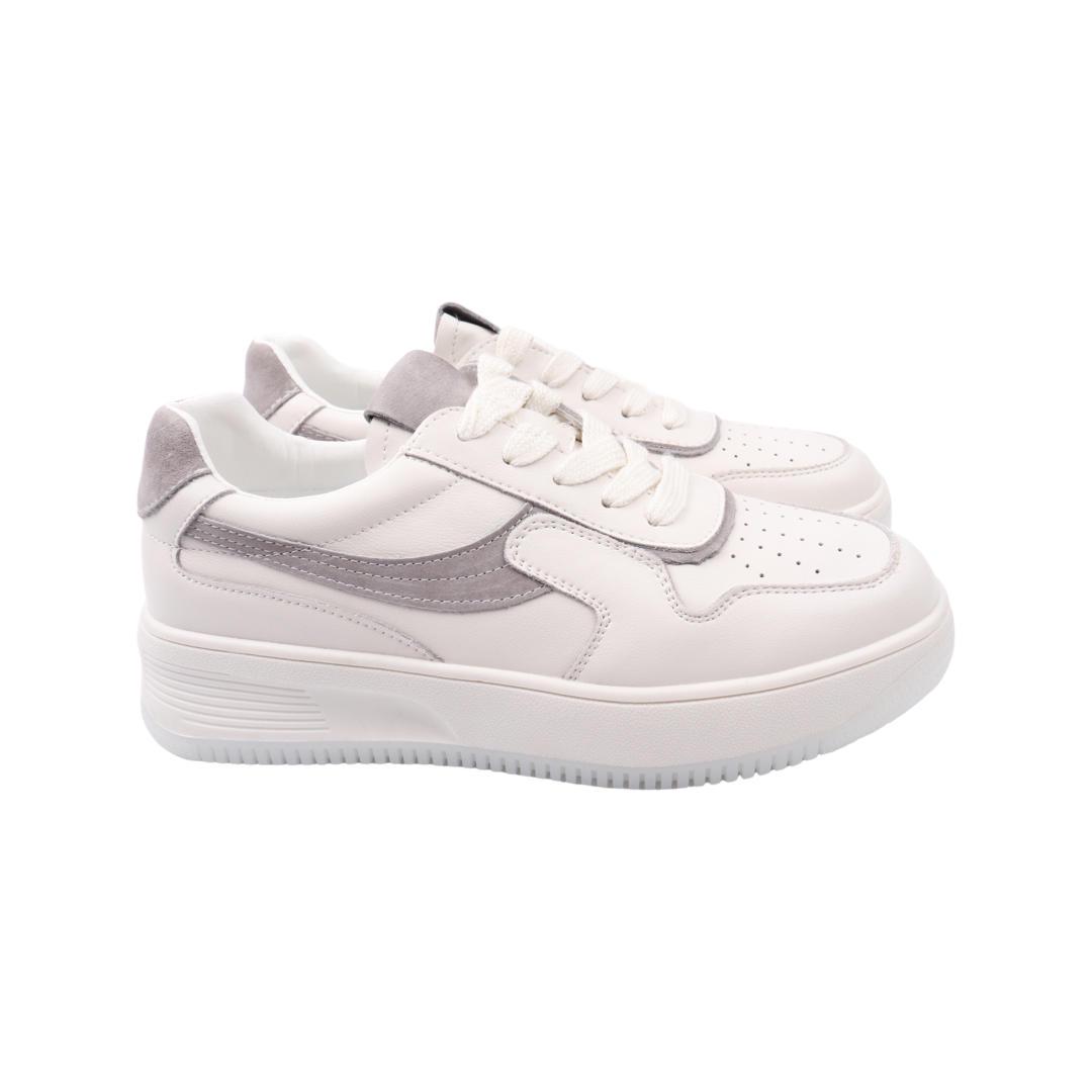 Кеды женские Renzoni из кожи Молочный (715-22DTC 38)