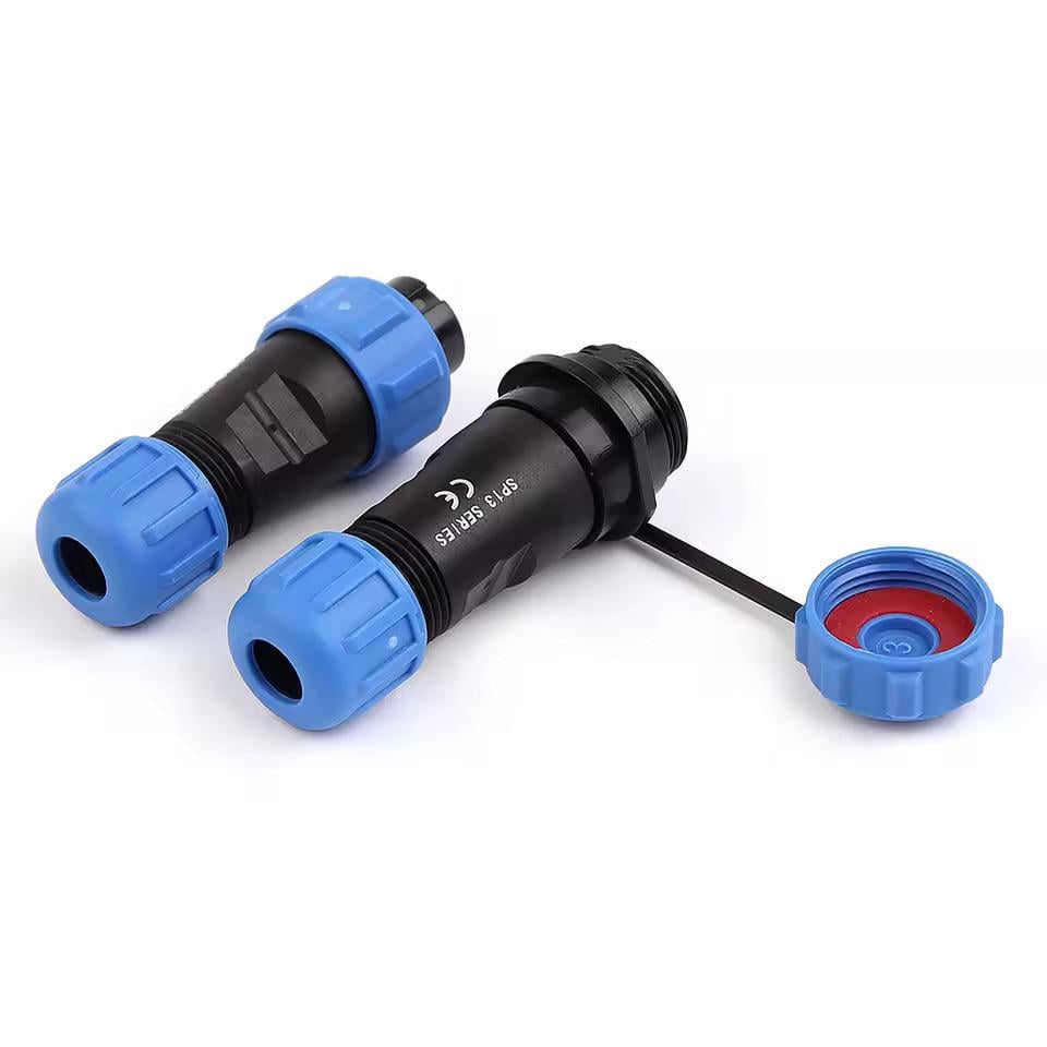 Разъем герметичный SP13 IP68 гнездо/штекер на кабель SP13 9D-F-M 9pin 5 А (2735637994) - фото 5 Разъем герметичный SP13 IP68 гнездо/штекер на кабель SP13 9D-F-M 9pin 5 А (2735637994) - фото 5