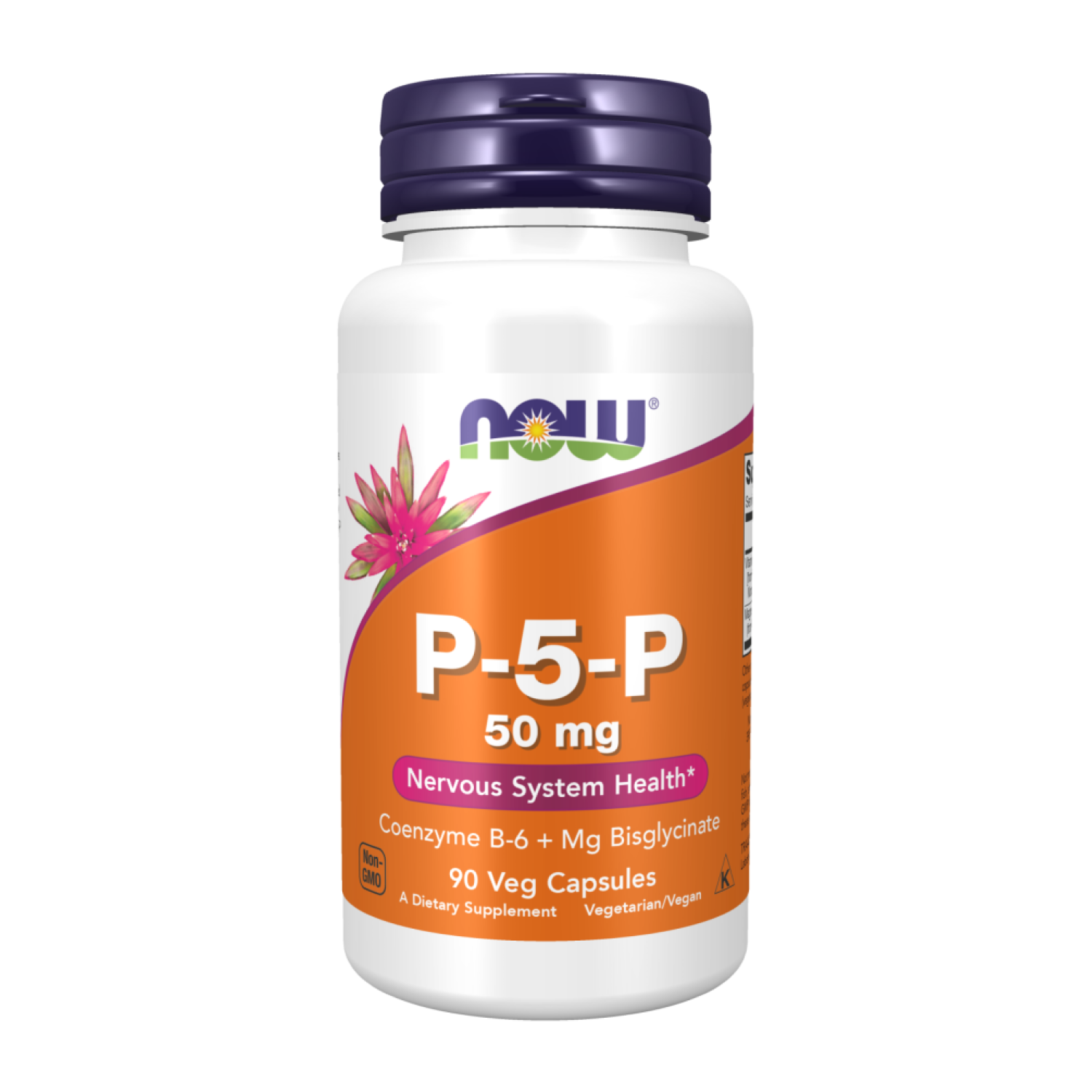 Пиридоксаль-5-фосфат Now Foods Р-5-Р 50 mg 90 капсул