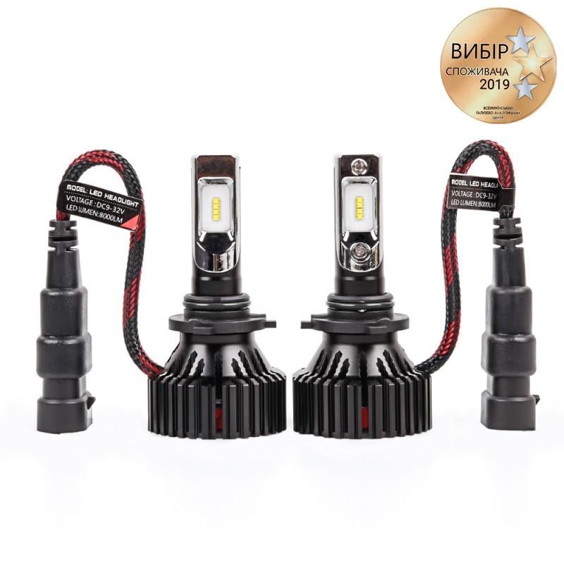 Світлодіодні автолампи HB4 CARLAMP Smart Vision Led для авто 8000 Lm 6500 K (10976667) - фото 2 Світлодіодні автолампи HB4 CARLAMP Smart Vision Led для авто 8000 Lm 6500 K (10976667) - фото 2