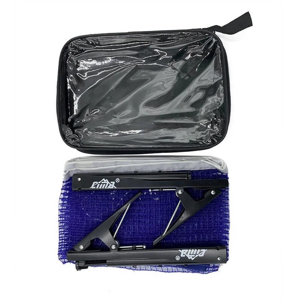 Сетка для настольного тенниса на клипсах в чехле (2662575485)