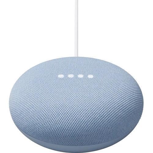Розумна колонка Google Nest Mini 2nd Gen Como Blue (GA01140) - фото 2 Розумна колонка Google Nest Mini 2nd Gen Como Blue (GA01140) - фото 2
