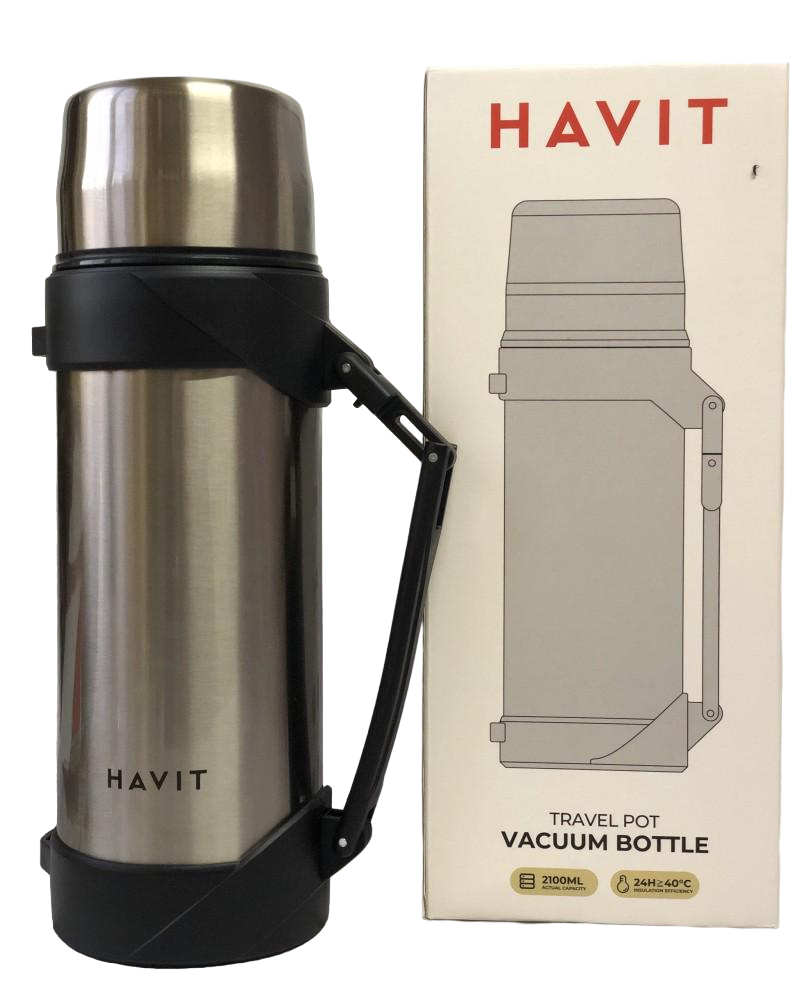 Термос Havit HV-TM002 2100 мл Silver (9029148)