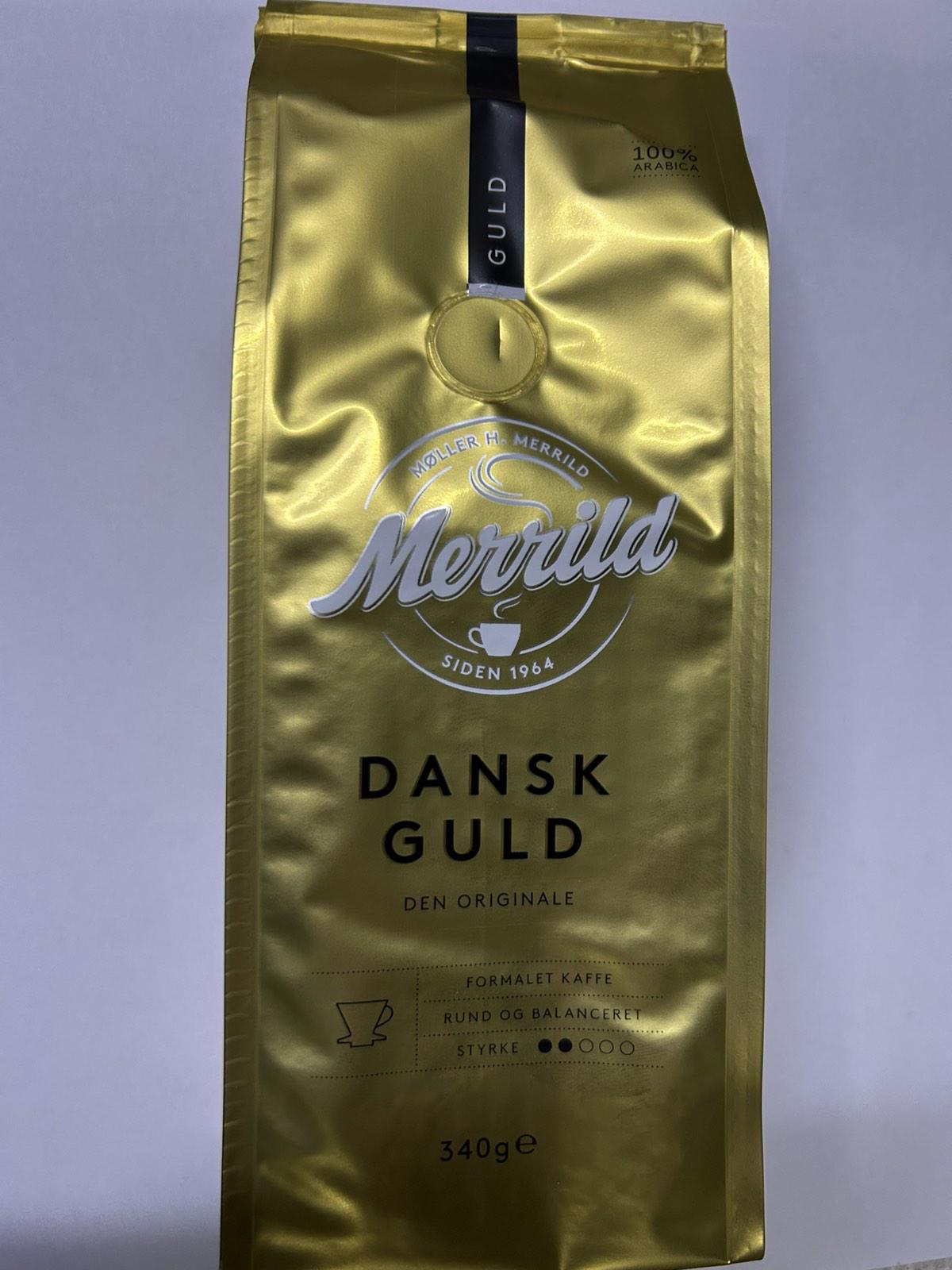 Кава мелена Lavazza Merrild Dansk Guld 340 г Кава мелена Lavazza Merrild Dansk Guld 340 г