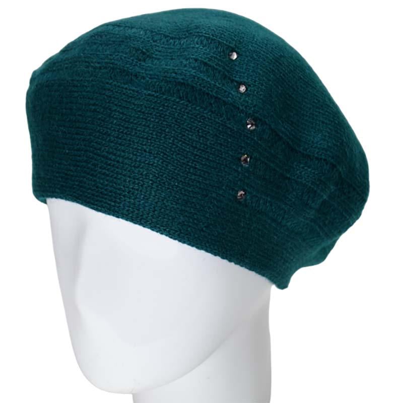 Берет женский Lirus Линия двойной полушерстяной Зеленый (119078)