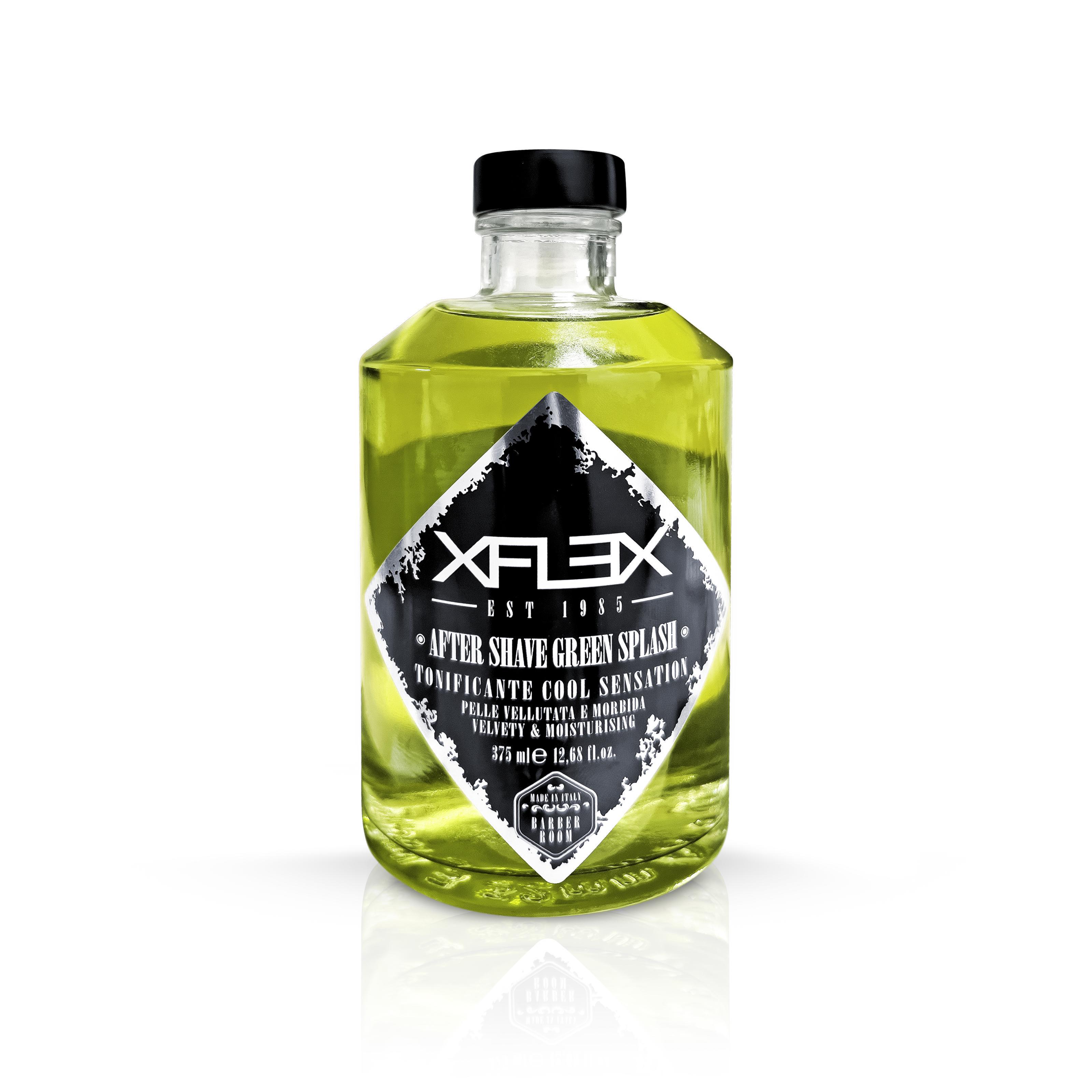 Лосьон после бритья для чувствительной кожи Xflex Green Splash 375 мл