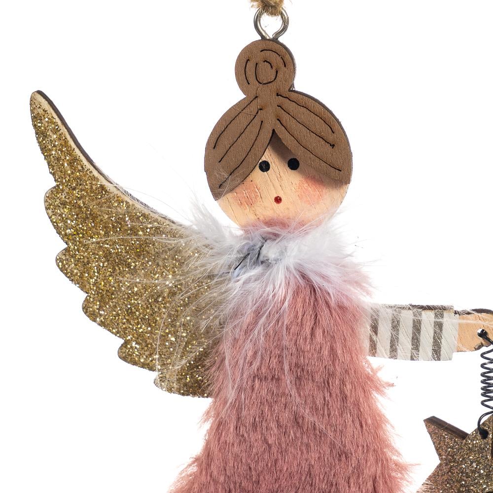 Набір новорічних прикрас Elisey Пухнастий янгол 12 шт. (6003-010) - фото 2 Набір новорічних прикрас Elisey Пухнастий янгол 12 шт. (6003-010) - фото 2