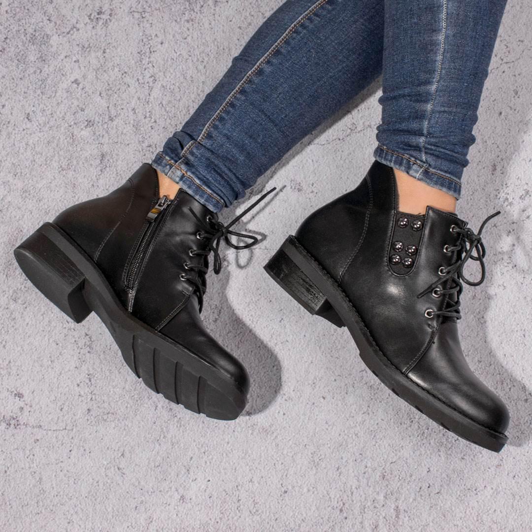 Ботинки женские на шнуровке 321497 р. 37 23,5 см