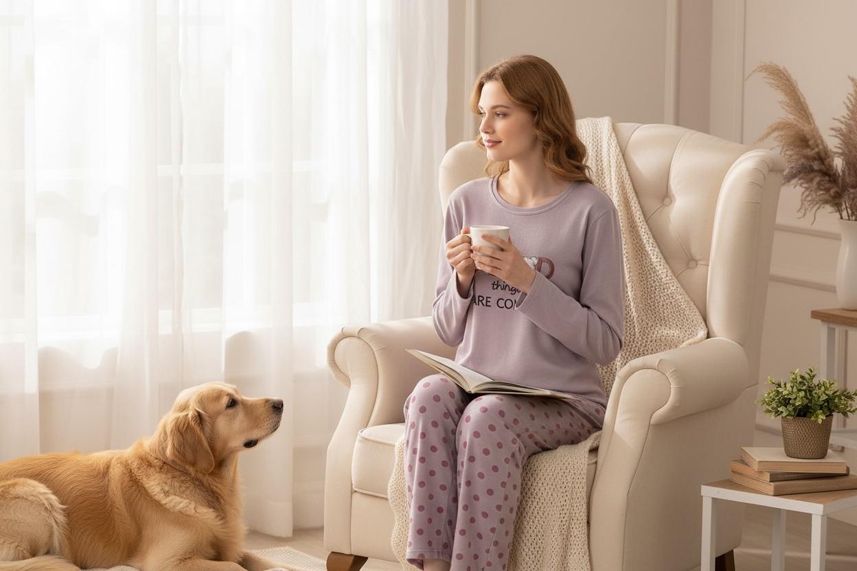 Пижама женская Boyraz 0343x81 Сиреневый (194879-2XL)