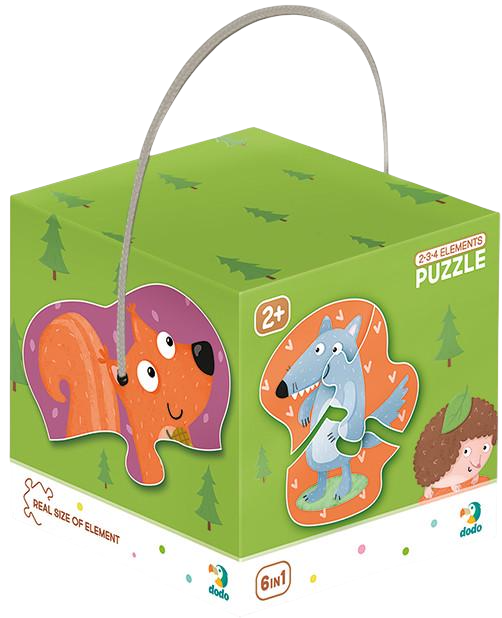 Пазл DoDo 2-3-4 элемента 300195 Лесные животные (1191151655) Пазл DoDo 2-3-4 элемента 300195 Лесные животные (1191151655)