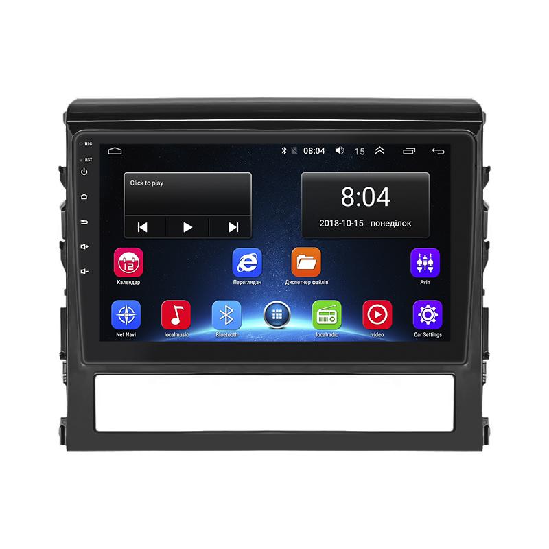 Автомагнитола штатная Lesko Base для Toyota Land Cruiser 200 Series рестайлинг 2 2015-2021 г. Wi-Fi/GPS 2/32 GB 9" (9696-43209)