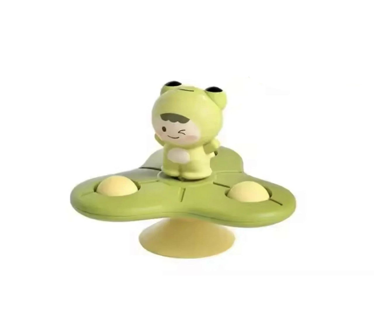 Іграшка для ванни з присоскою Жабеня що крутиться (89)