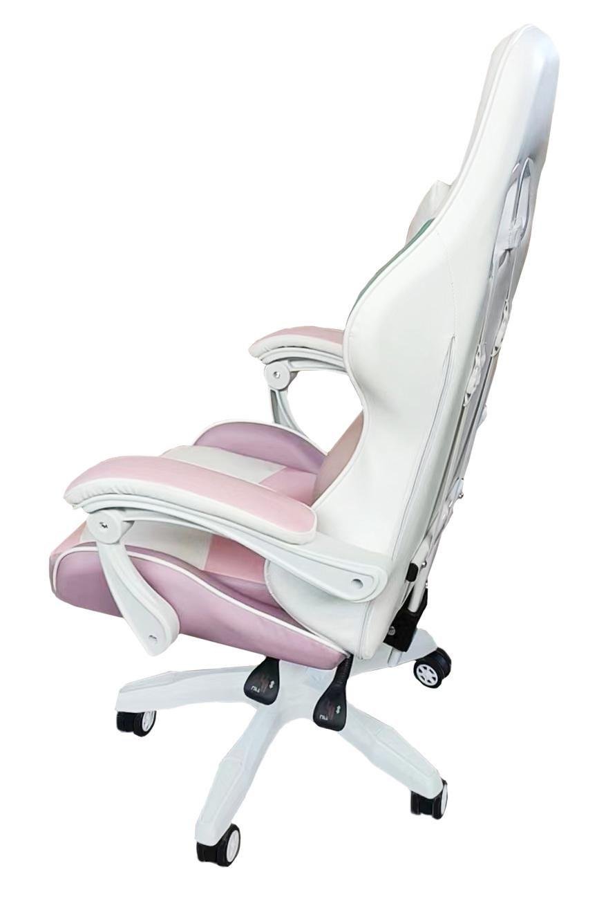 Крісло офісне комп'ютерне Bonro Lady 813 Рожево-фіолетовий (21589806) - фото 4