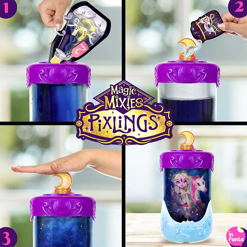 Лялька Magic Mixies Pixling Unia The Unicorn Pegacorn (00477) - фото 3 Лялька Magic Mixies Pixling Unia The Unicorn Pegacorn (00477) - фото 3