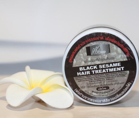 Маска для волос NTgroup восстанавливающая с черным сезамом и водорослями 300 мл