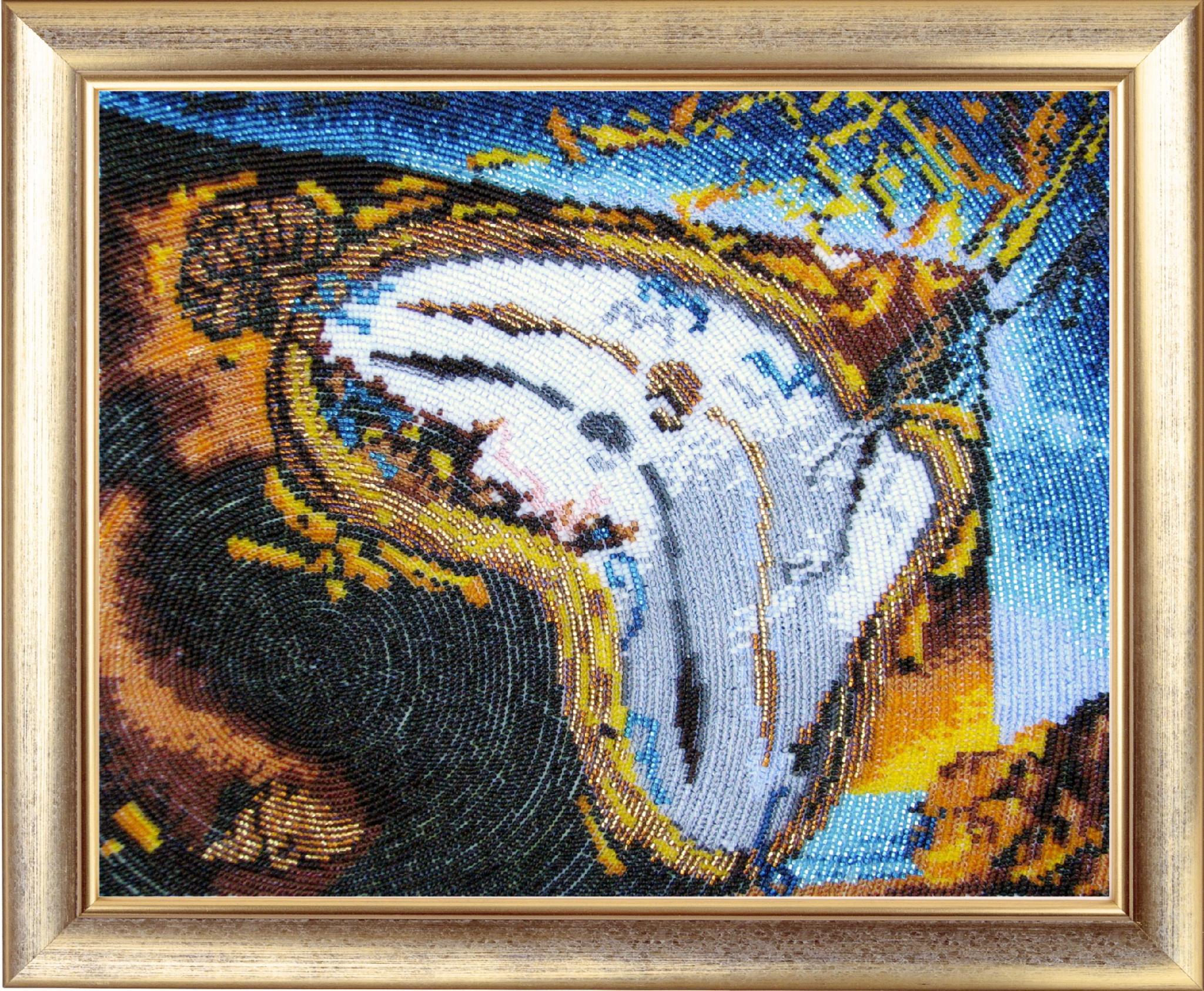 Схема для вишивки бісером BUTTERFLY СА 238 Час плине 26х32 см (СА 238)