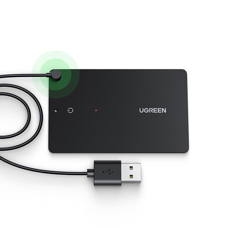 Трекер смарт Ugreen 1.7 мм 12 IP68 Чорний (45298)